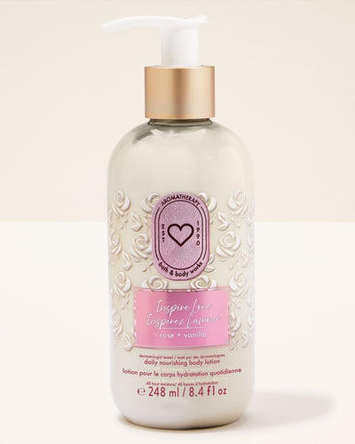 
  Inspire Love: Rose + Vanilla
