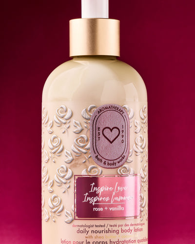 
  Inspire Love: Rose + Vanilla
