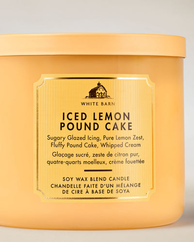 
  Iced Lemon Pound Cake
