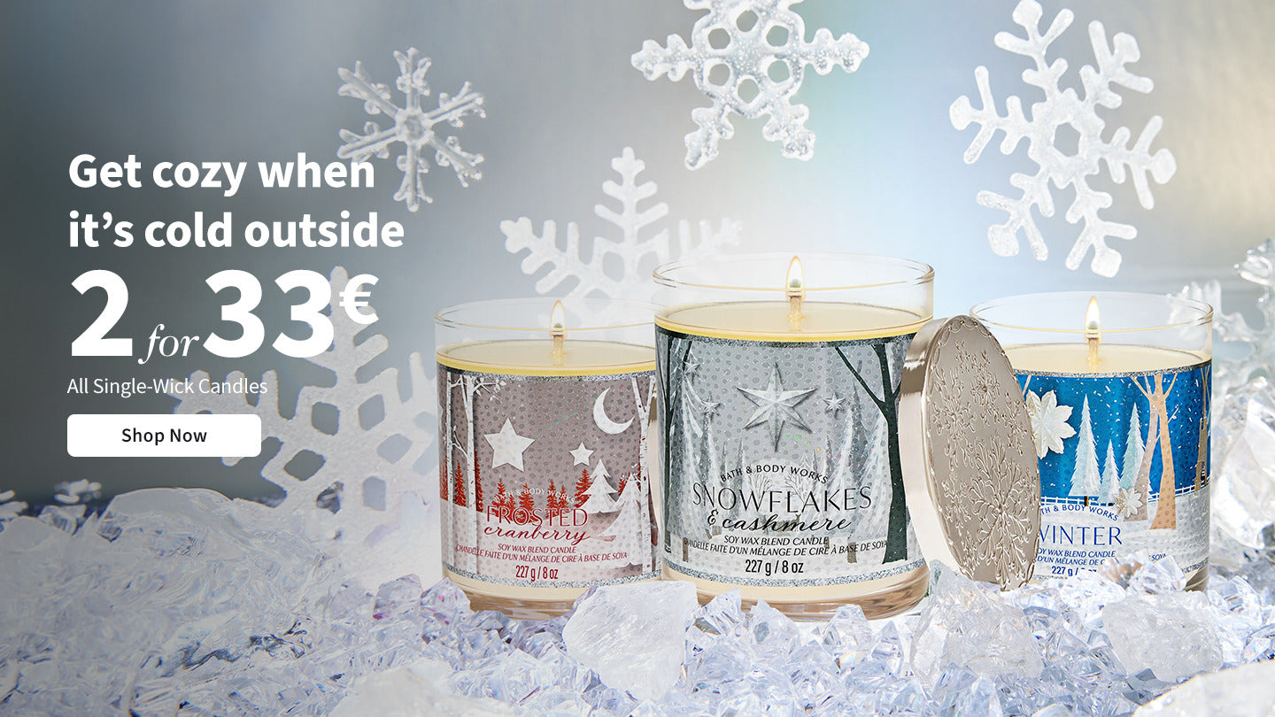 2 for 33€ - Single Wick Candles