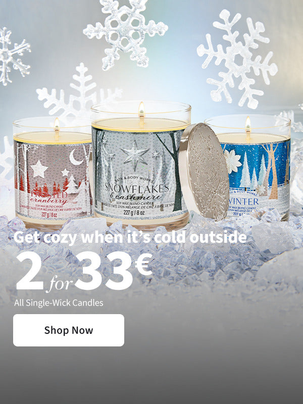 2 for 33€ - Single Wick Candles