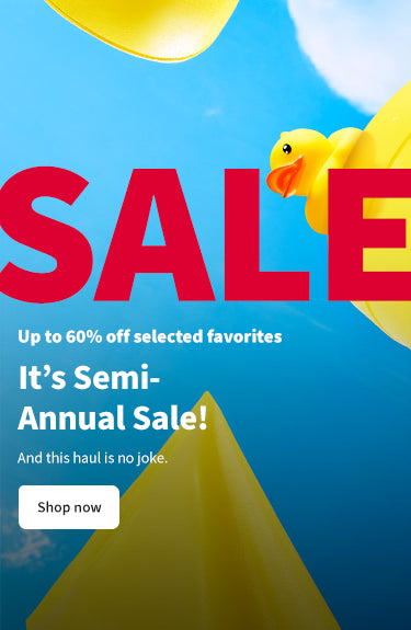 Semi-Annual Sale - Up To 60% Off
